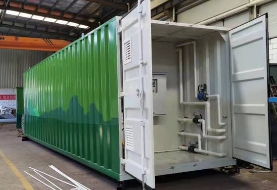 Купить Мобильная система очистки воды в контейнерах Автоматическая промышленность Машина для очистки сточных вод online manufacture
