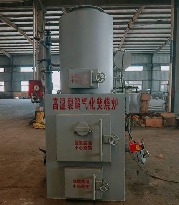 Купить Больничный мусоросжигатель с высокоскоростным горелкой емкостью 15 кг-10 т на партию и годовой гарантией на утилизацию биомедицинских отходов online manufacture