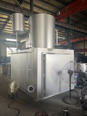 Купить Печь для сжигания медицинских отходов 850-1300°C, работающая на дизельном топливе или природном газе Производство в сети