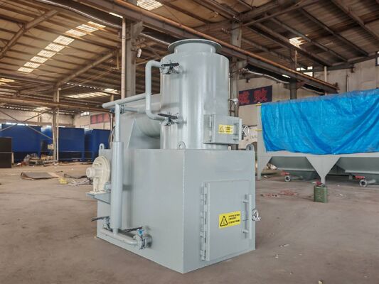 Купить PLC Control Touchscreen Interface Incinerator Настраиваемый размер для эффективного сжигания трупов Производство в сети