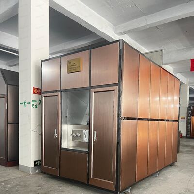 Купить Печь для сжигания человеческого трупа без дыма и запаха с управлением ПЛК и конструкцией из нержавеющей стали Производство в сети