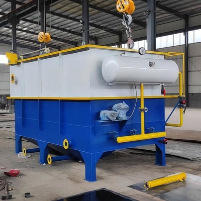 Высокая пропускная способность 1m3-300m3/h WWTP Промышленность DAF Очистка сточных вод Машины канализация Растворенная система флотации воздуха
