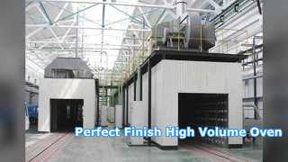 High Efficiency Industrial Powder Coating Oven